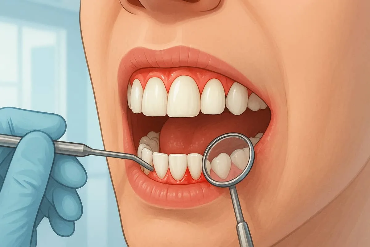 Răng Bọc Sứ Bị Chảy Máu Chân Răng: Nguyên Nhân & Cách Xử Lý