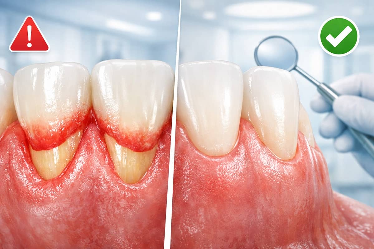 Tụt Nướu Răng Cửa: