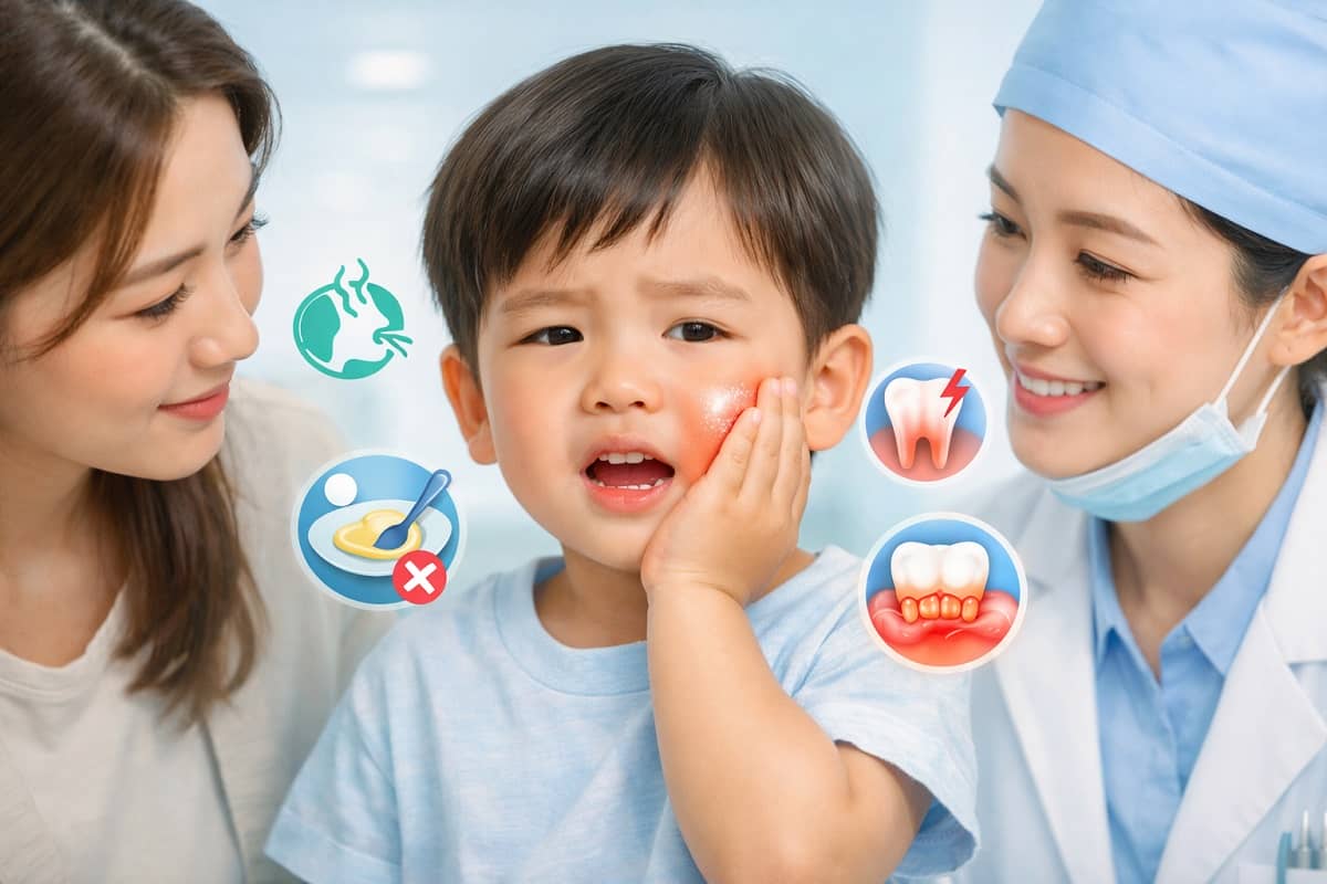 Trẻ bị cam răng: Dấu hiệu & cách chữa hiệu quả nhất