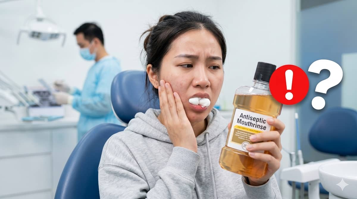 Có Nên Súc Miệng Listerine Sau Nhổ Răng? Câu Trả lời Từ Chuyên Gia 1 Có Nên Súc Miệng Listerine Sau Nhổ Răng? Câu Trả lời Từ Chuyên Gia